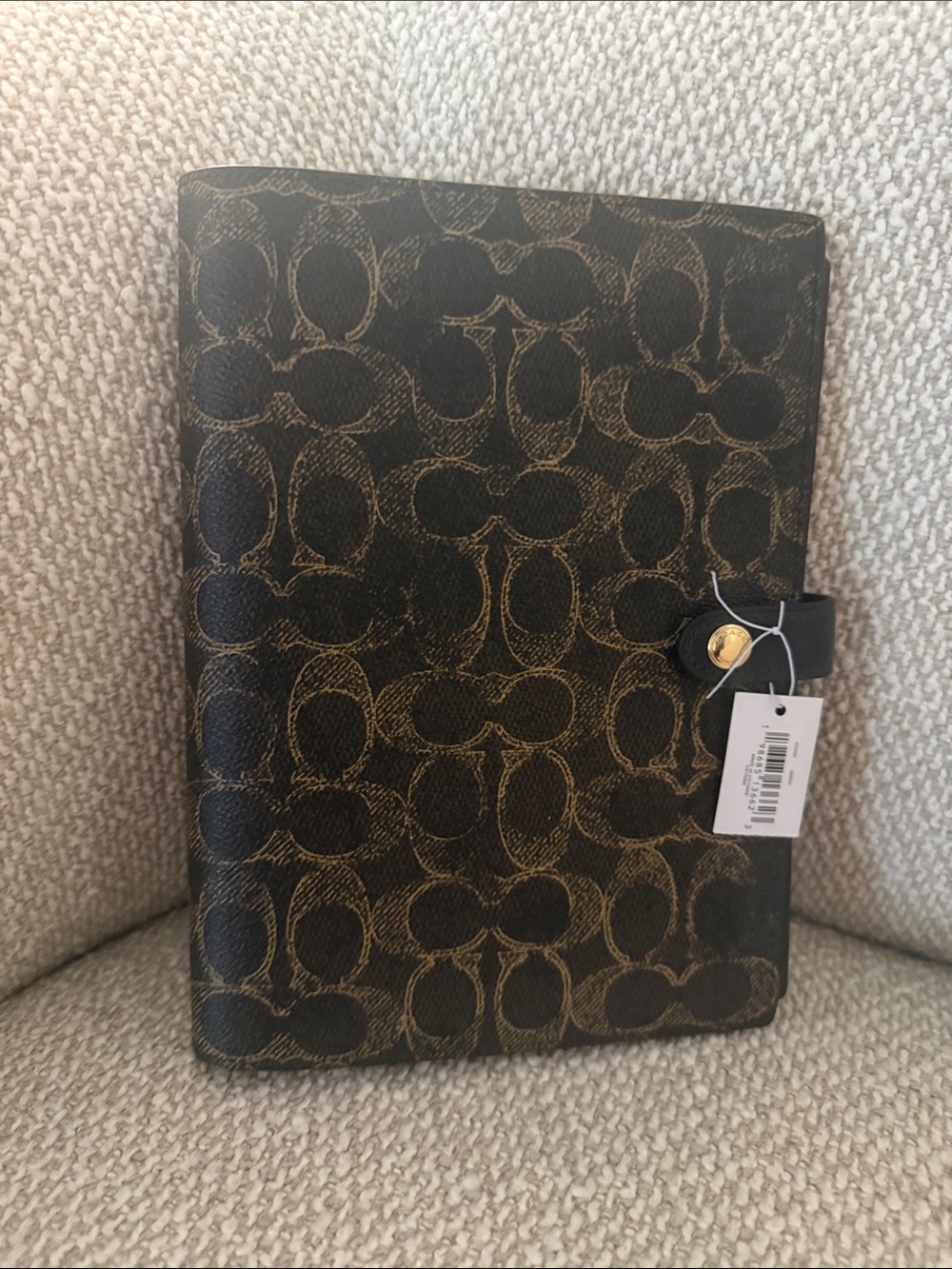 Coach Loved Leather Notebook - Picture 3 of 3